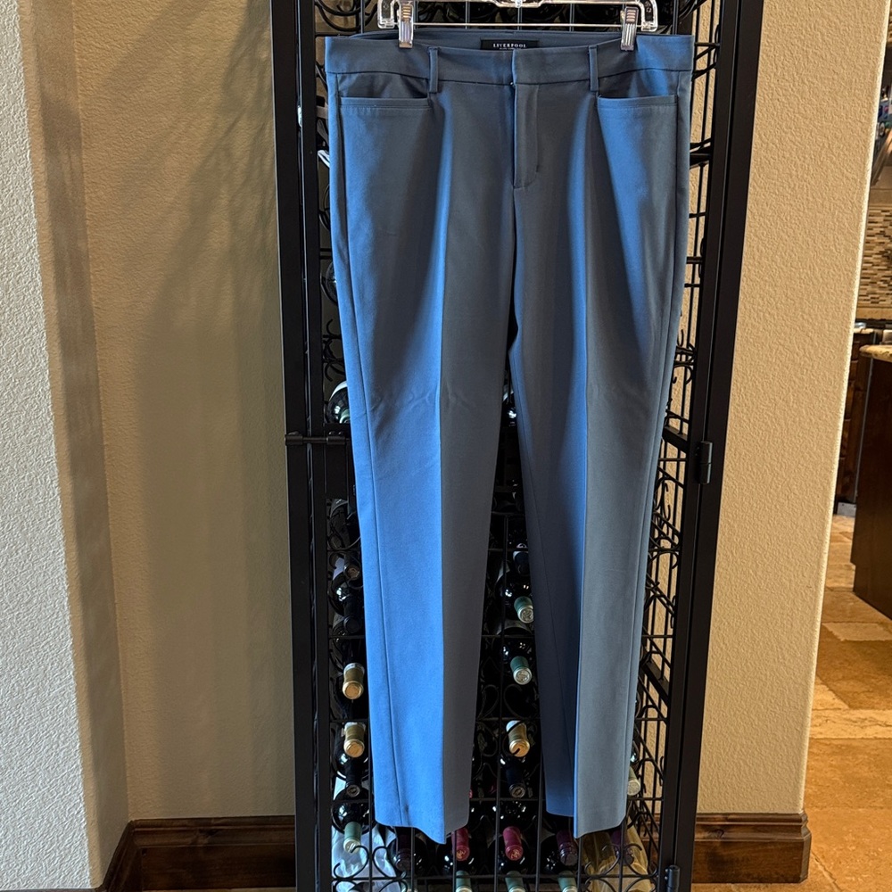 Liverpool Jeans Company Slate Blue Trousers